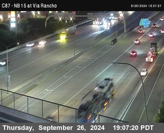 NB 15 & Via Rancho Pkwy