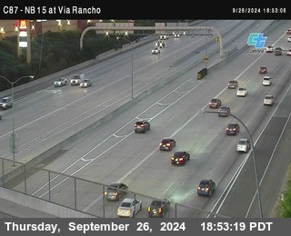 NB 15 & Via Rancho Pkwy