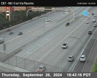 NB 15 & Via Rancho Pkwy