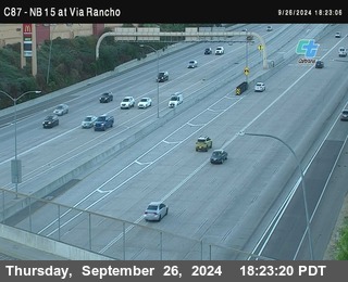 NB 15 & Via Rancho Pkwy