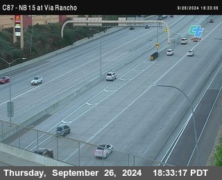 NB 15 & Via Rancho Pkwy