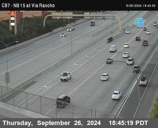 NB 15 & Via Rancho Pkwy