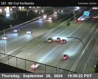 NB 15 & Via Rancho Pkwy