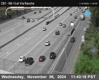 NB 15 & Via Rancho Pkwy