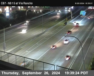 NB 15 & Via Rancho Pkwy