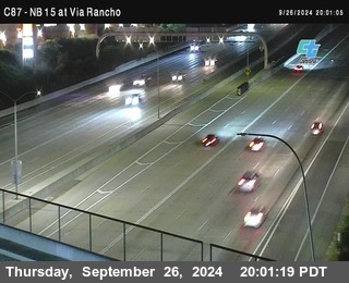 NB 15 & Via Rancho Pkwy