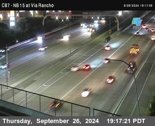 NB 15 & Via Rancho Pkwy