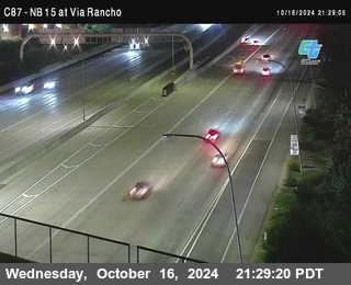 NB 15 & Via Rancho Pkwy