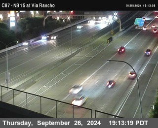 NB 15 & Via Rancho Pkwy