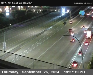 NB 15 & Via Rancho Pkwy