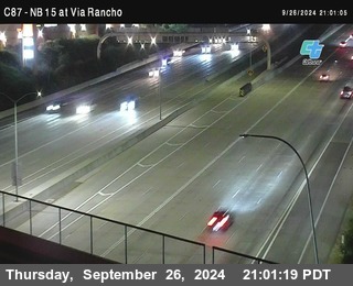 NB 15 & Via Rancho Pkwy