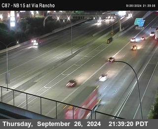 NB 15 & Via Rancho Pkwy