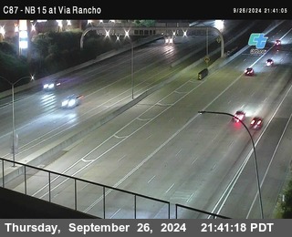 NB 15 & Via Rancho Pkwy