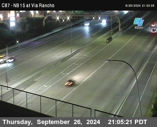 NB 15 & Via Rancho Pkwy