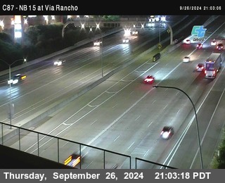 NB 15 & Via Rancho Pkwy