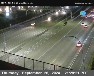 NB 15 & Via Rancho Pkwy