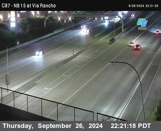 NB 15 & Via Rancho Pkwy