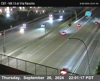 NB 15 & Via Rancho Pkwy