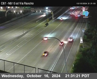 NB 15 & Via Rancho Pkwy