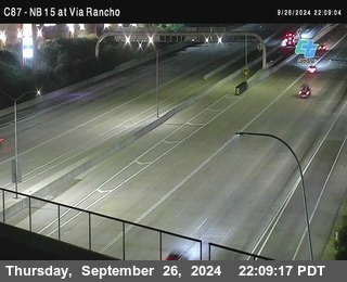 NB 15 & Via Rancho Pkwy