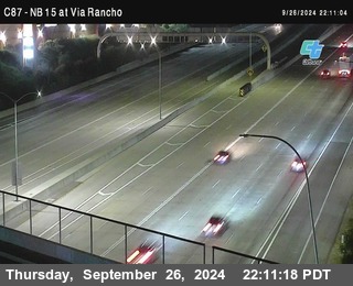 NB 15 & Via Rancho Pkwy