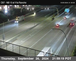 NB 15 & Via Rancho Pkwy