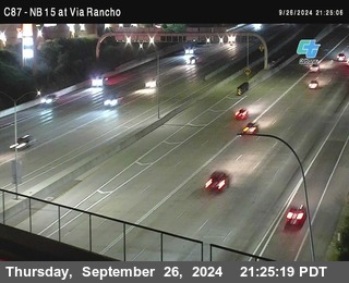 NB 15 & Via Rancho Pkwy