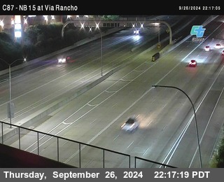 NB 15 & Via Rancho Pkwy