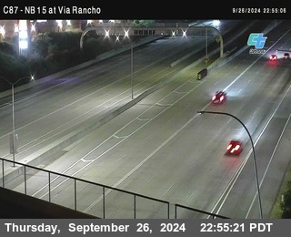 NB 15 & Via Rancho Pkwy