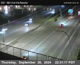 NB 15 & Via Rancho Pkwy