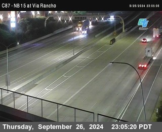 NB 15 & Via Rancho Pkwy