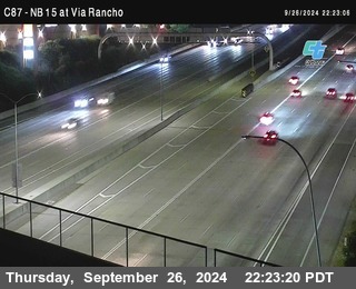 NB 15 & Via Rancho Pkwy