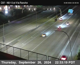 NB 15 & Via Rancho Pkwy