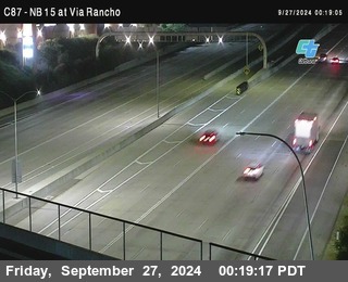 NB 15 & Via Rancho Pkwy