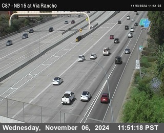 NB 15 & Via Rancho Pkwy