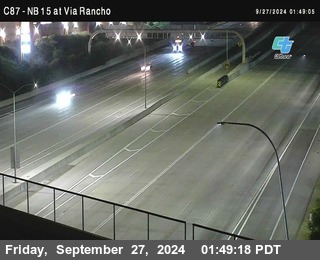 NB 15 & Via Rancho Pkwy