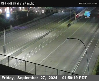 NB 15 & Via Rancho Pkwy