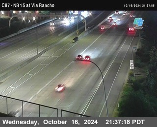 NB 15 & Via Rancho Pkwy