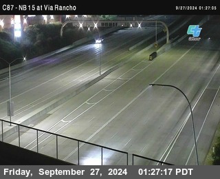 NB 15 & Via Rancho Pkwy