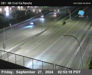 NB 15 & Via Rancho Pkwy