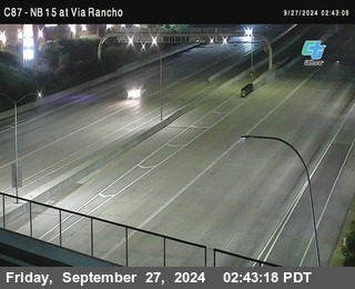 NB 15 & Via Rancho Pkwy