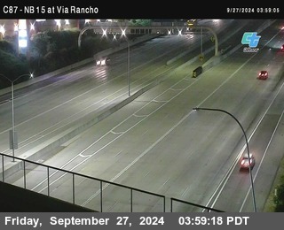 NB 15 & Via Rancho Pkwy