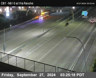 NB 15 & Via Rancho Pkwy