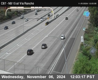 NB 15 & Via Rancho Pkwy