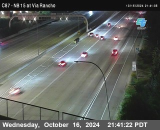 NB 15 & Via Rancho Pkwy