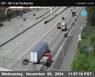 NB 15 & Via Rancho Pkwy