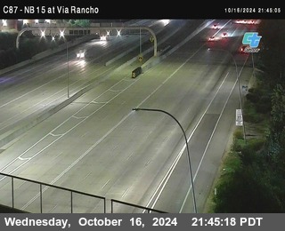 NB 15 & Via Rancho Pkwy