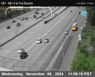 NB 15 & Via Rancho Pkwy