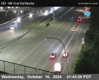 NB 15 & Via Rancho Pkwy