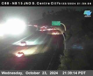 NB 15 & Centre City Pkwy